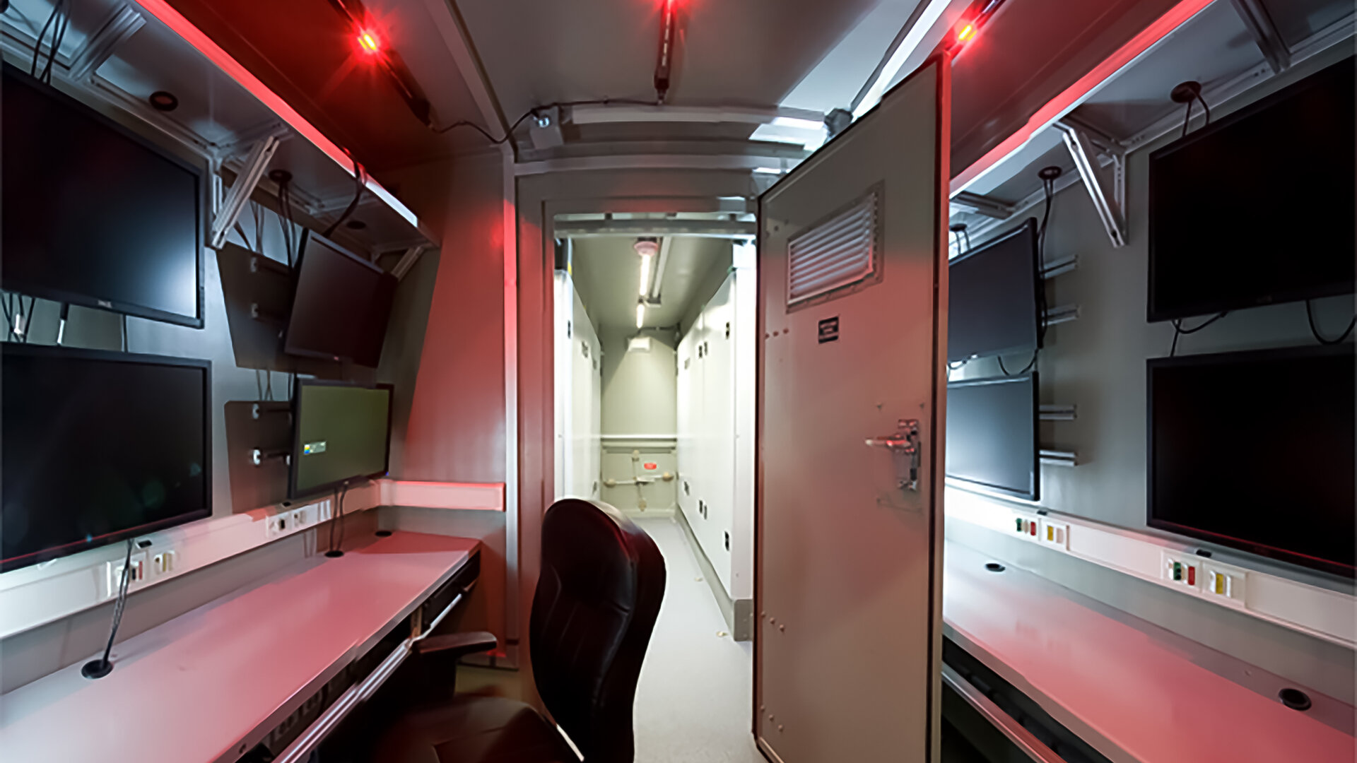 inside of a scif shelter